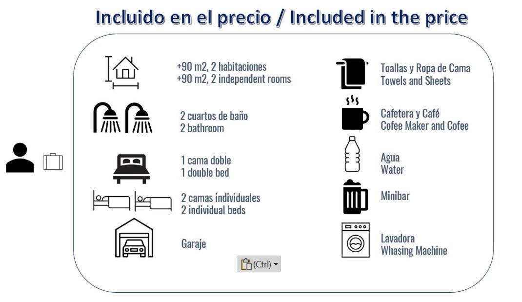 Appartement 2 Banos! Piso Grande 100 M2 Y Garaje Gratis à Madrid Extérieur photo